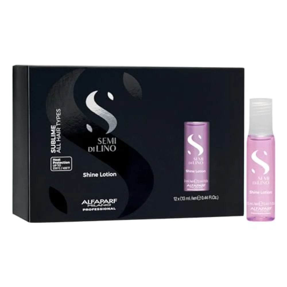 Alfaparf Semi Di Lino Shine Lotion Set 156 ml