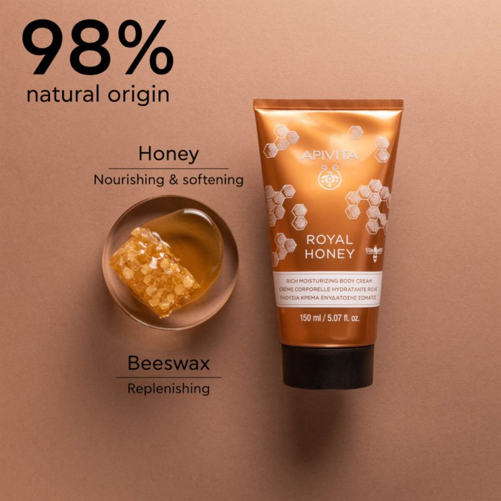 Apivita Royal Honey Rich Moisturizing Body Cream