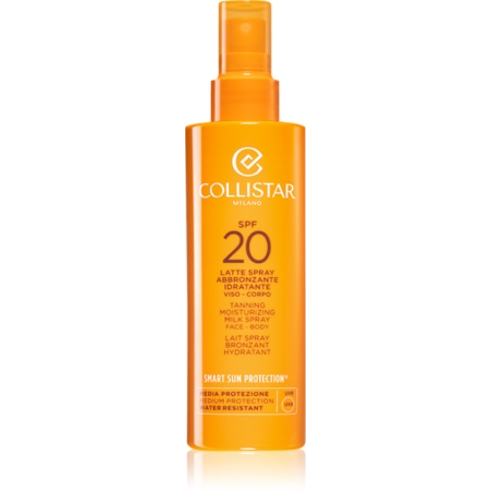 Collistar Tanning Moisturizing Milk Spray Face-Body SPF20