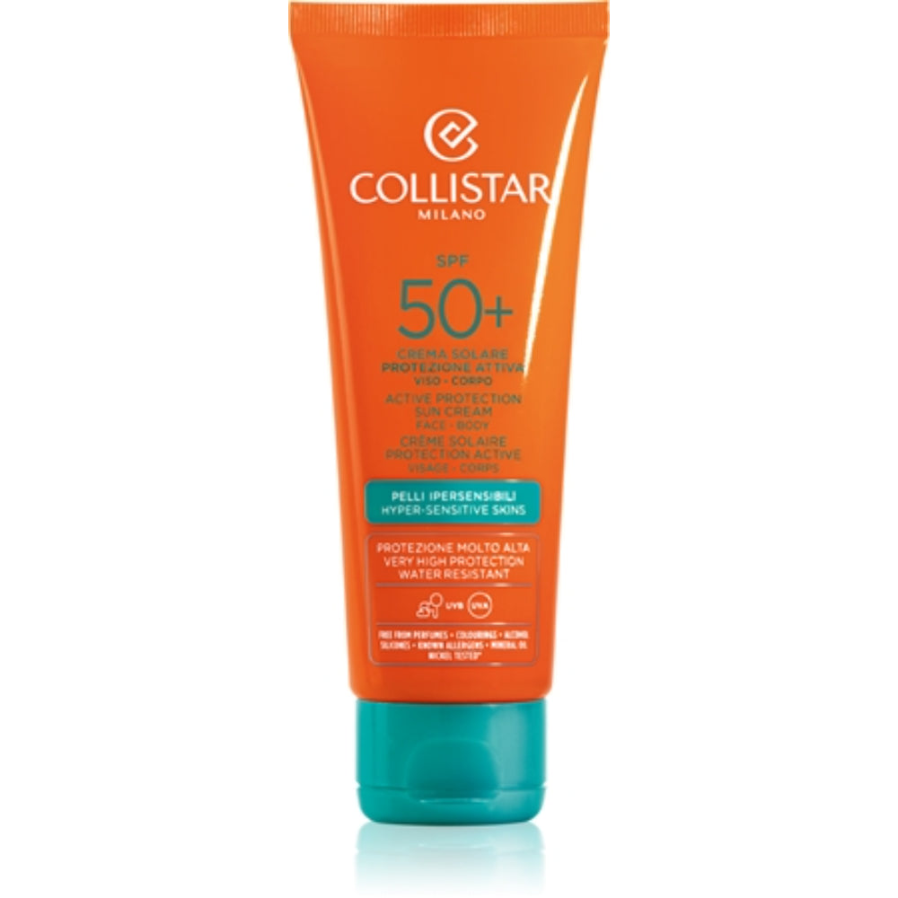 Collistar Active Protection Sun Cream Face-Body SPF50+