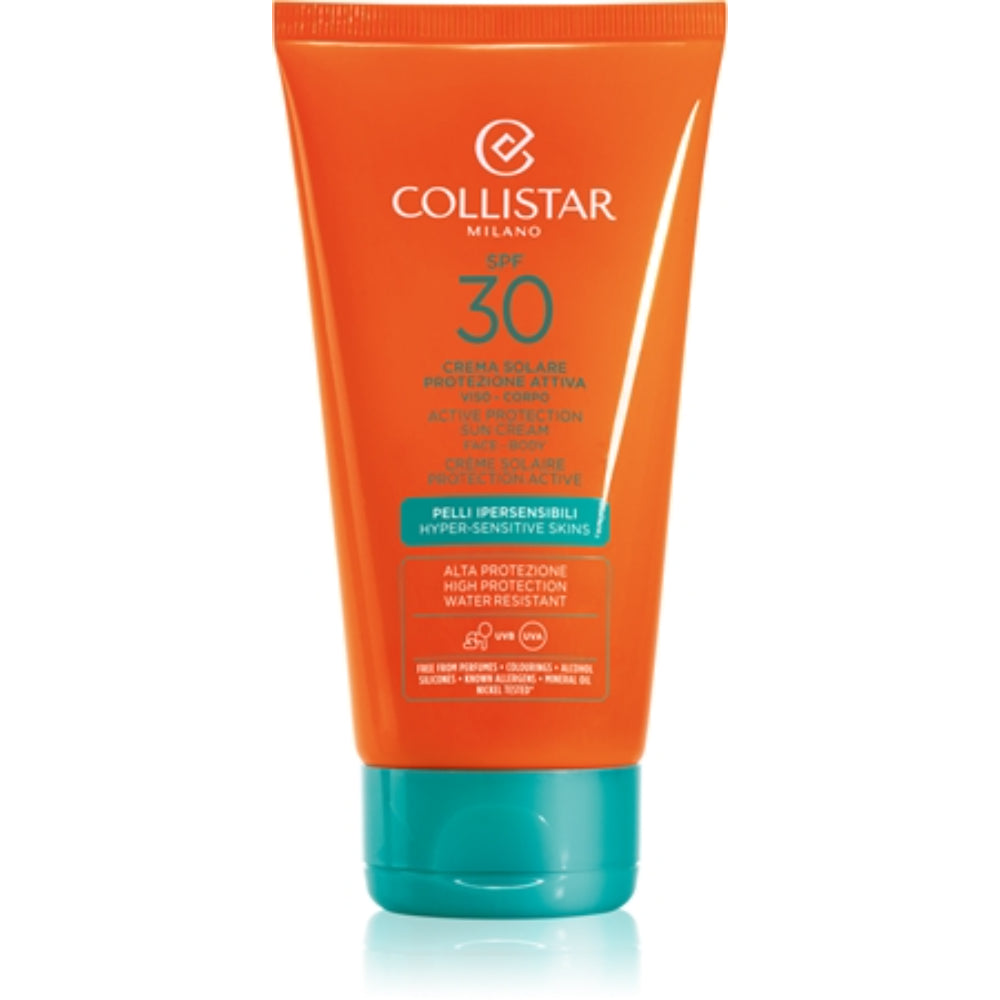 Collistar Active Protection Sun Cream Face-Body SPF30