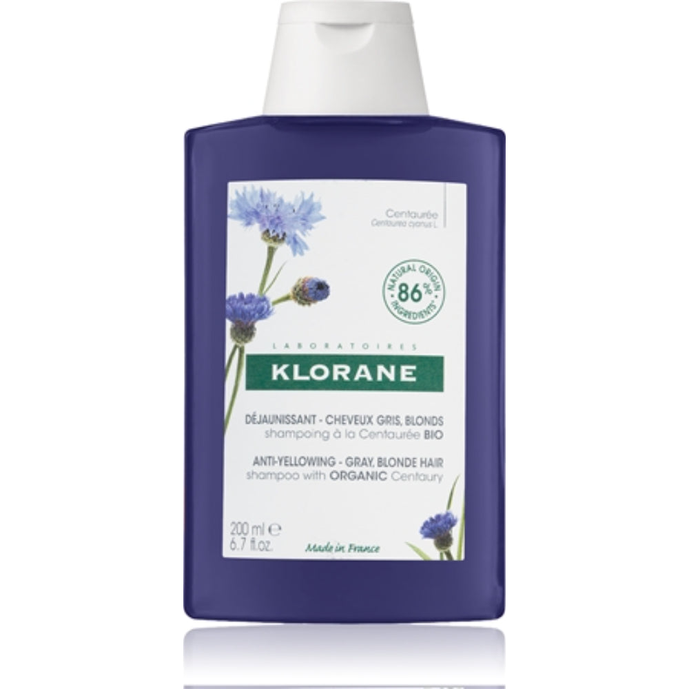 Klorane Anti-Yellowing Shampoo With Centaury