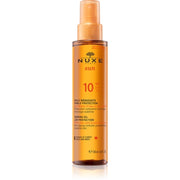 Nuxe Sun Tanning Oil for Face and Body SPF10