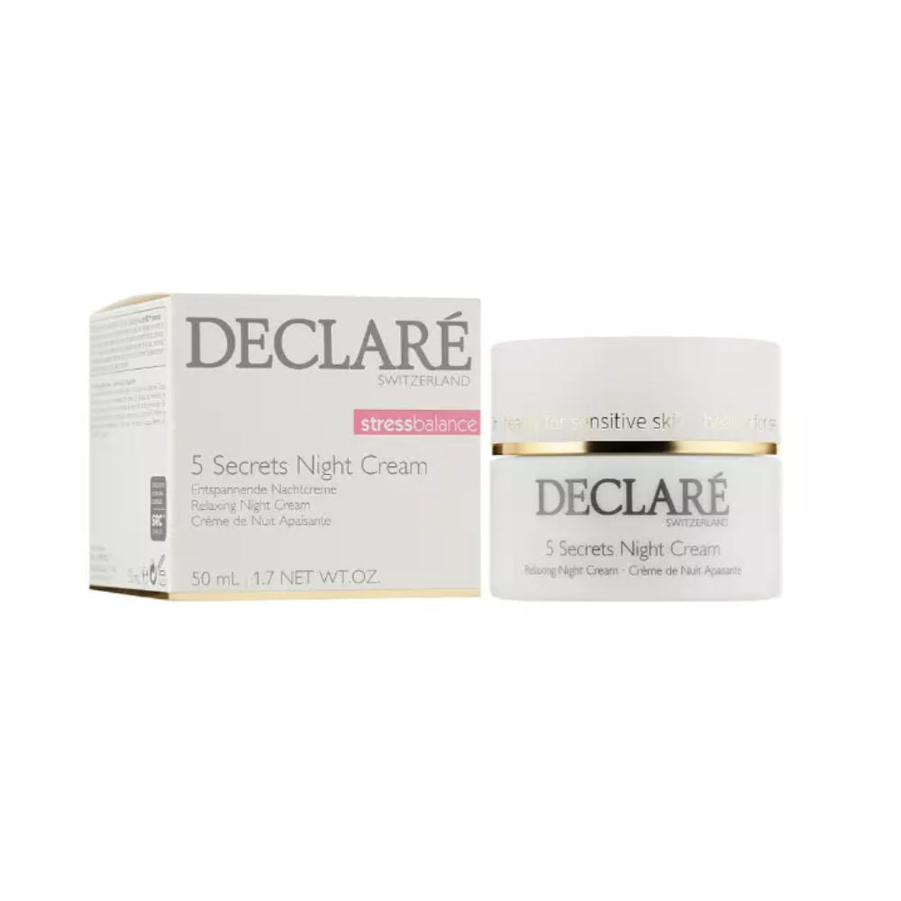 Declare Stressbalance 5 Secrets Night Cream