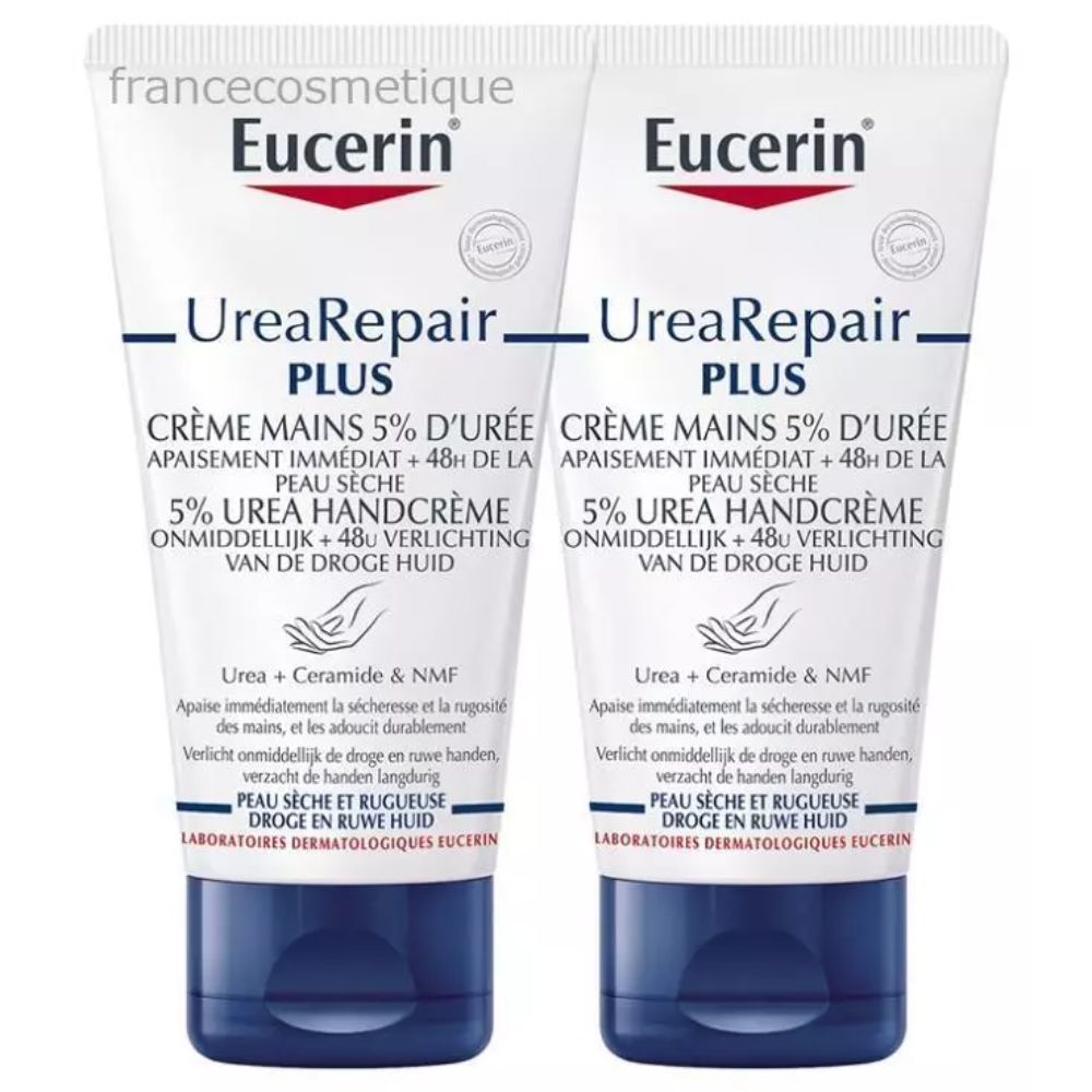 Eucerin Urea Plus Repair 0.05 Hand Cream Duo Set