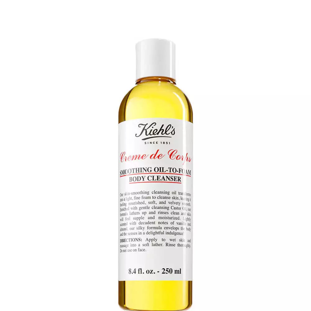 Kiehl's Creme De Corps Smoothing Oil-To-Foam Body Cleanser