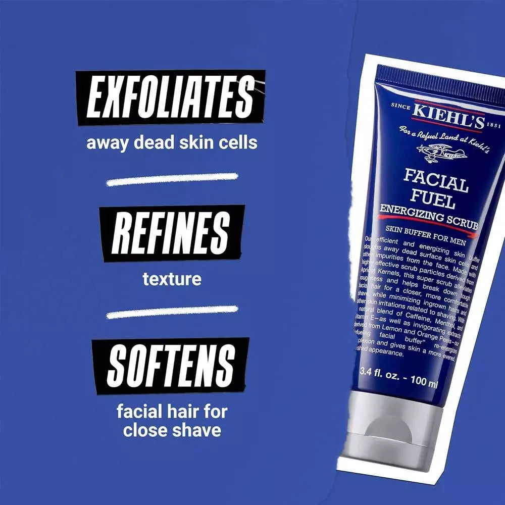 Kiehl's Men Facial Fuel Energizing Scrub