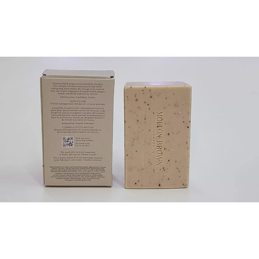 M.Brown Re-Charge Black Pepper Bodyscrub Bar