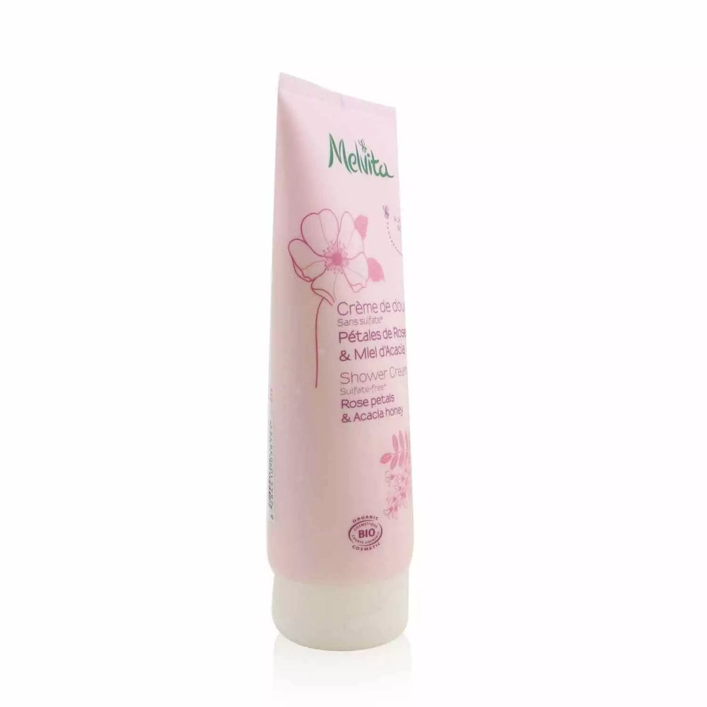 Melvita Shower Cream - Rose Petals&Acacia Honey