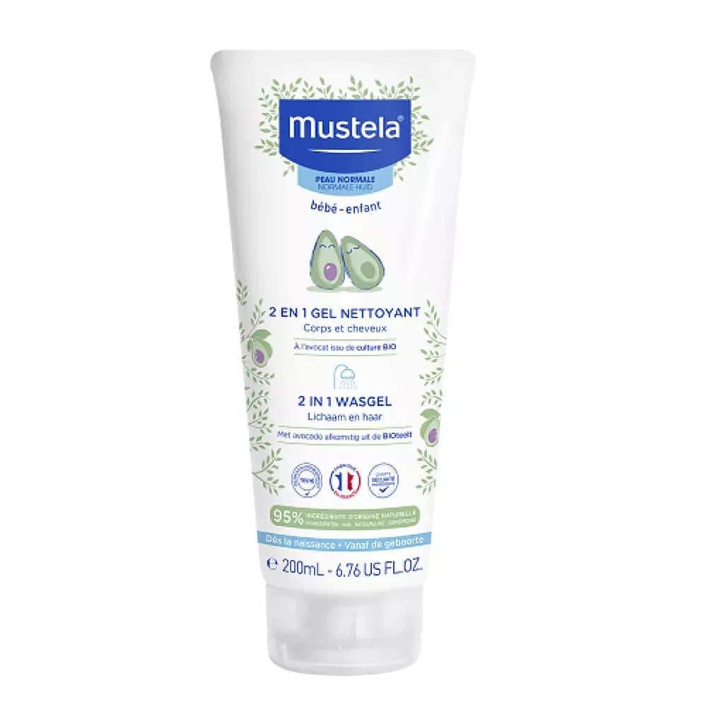 Mustela 2-In-1 Cleansing Gel