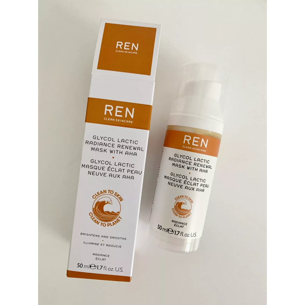 REN GlycoL Lactic Radiance Renewal Mask