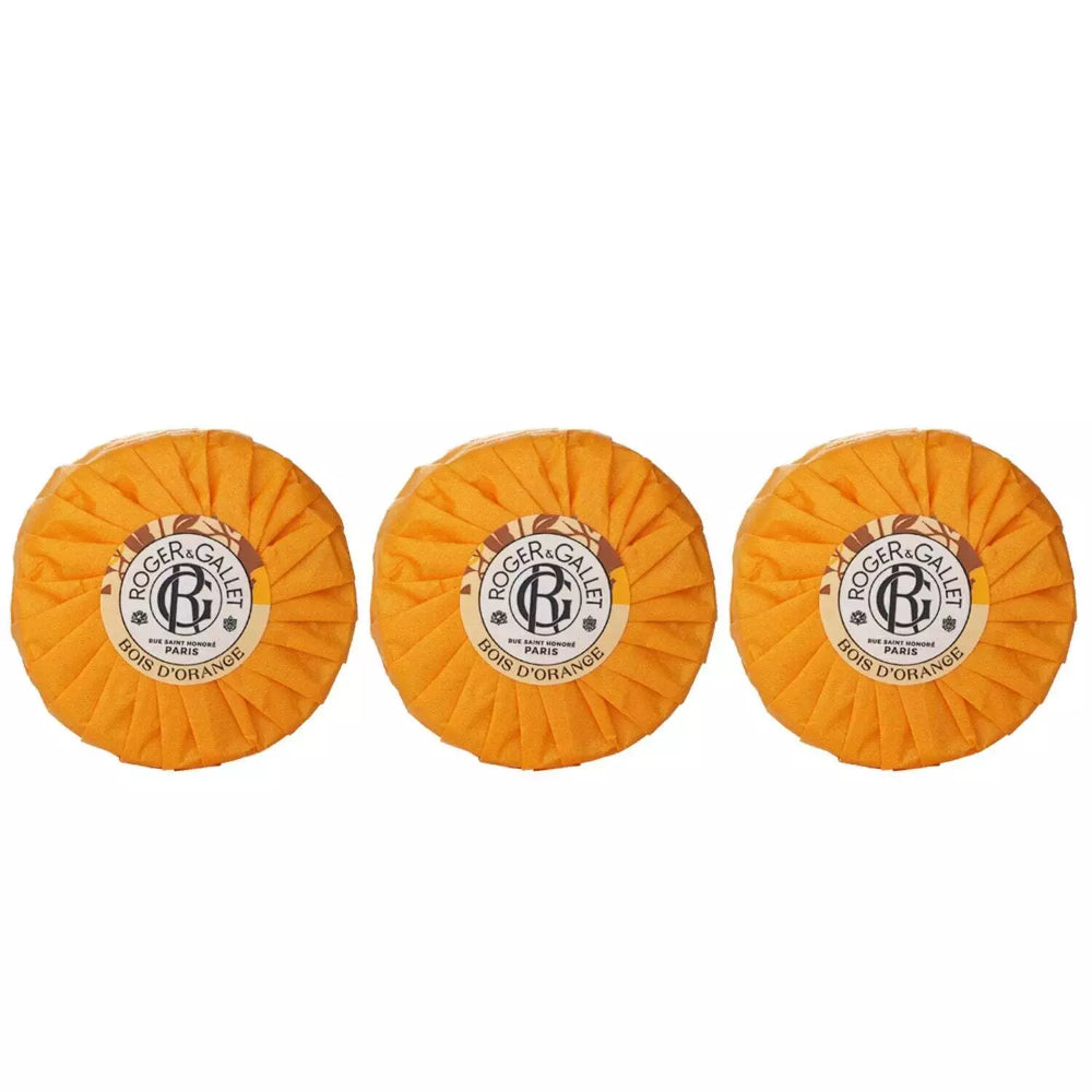 Roger & Gallet Bois D'Orange Soap Bar Set