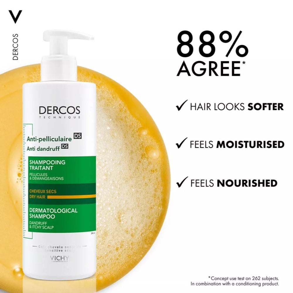 Vichy Dercos Anti-Dandruff Treatment Shampoo