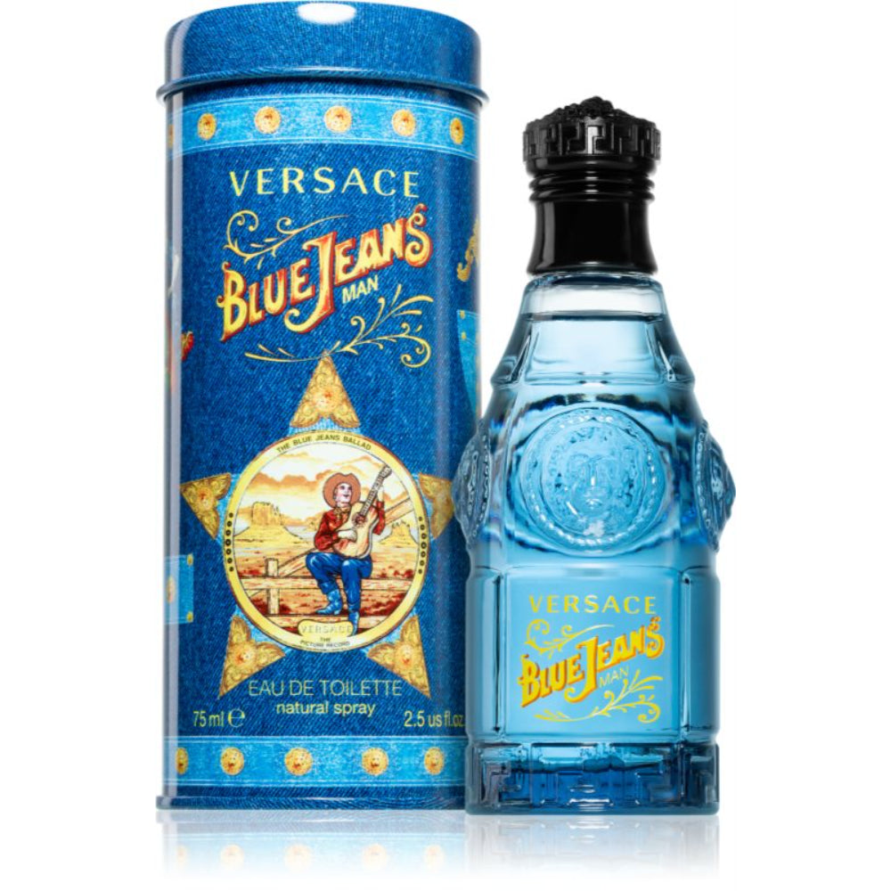 Versace Blue Jeans Man Edt Spray